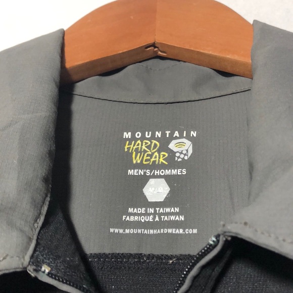 Mountain Hardwear 1/4 Zip Polo Stretch Medium - Picture 3 of 5